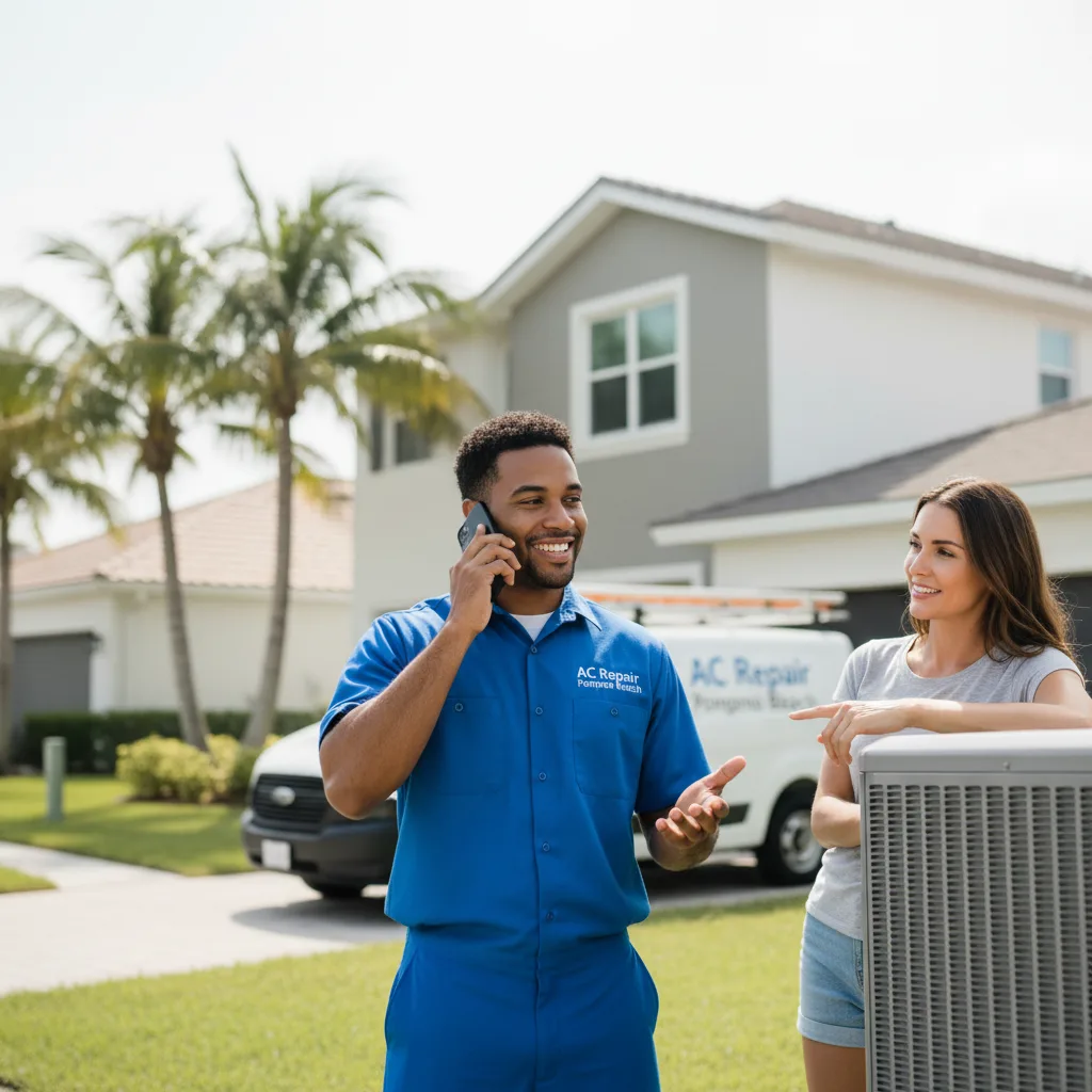 AC Repair Pompano Beach customer support in Willow